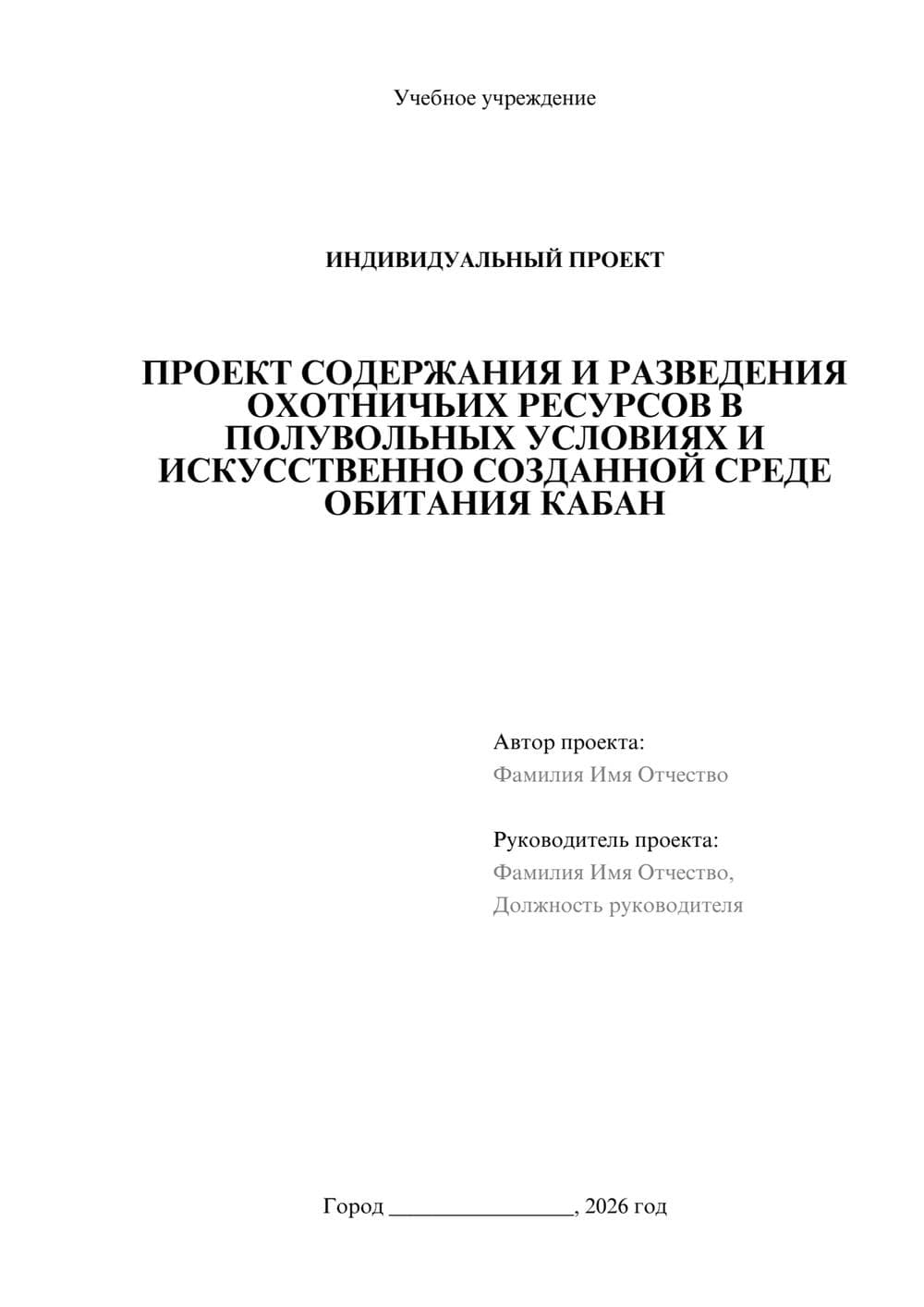 Предпросмотр проекта 1