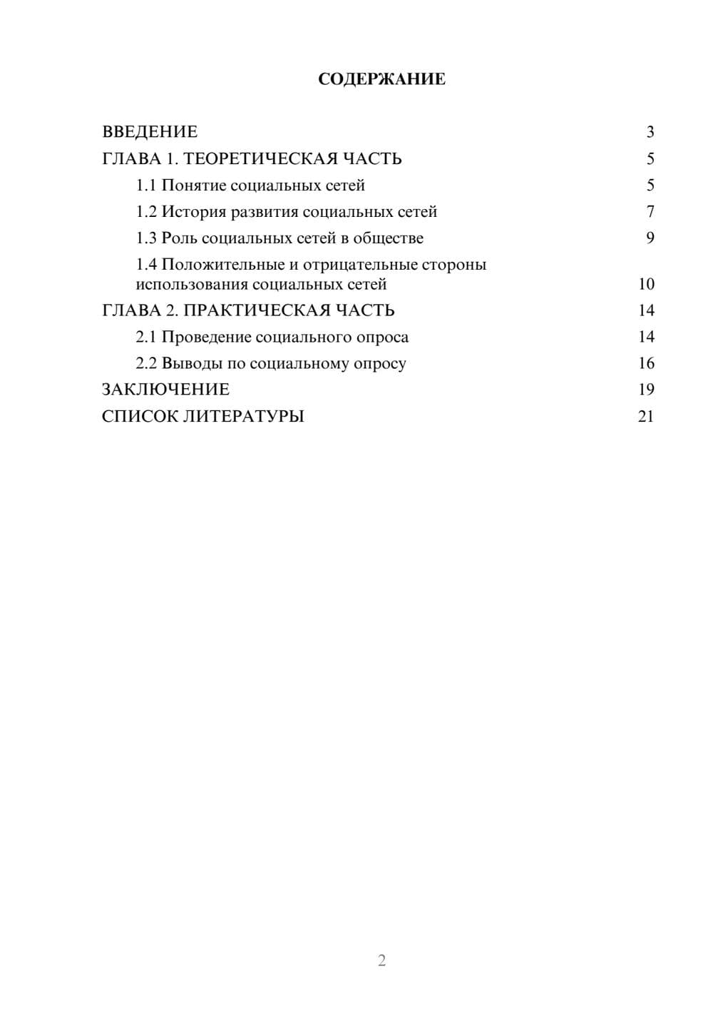 Предпросмотр проекта 2