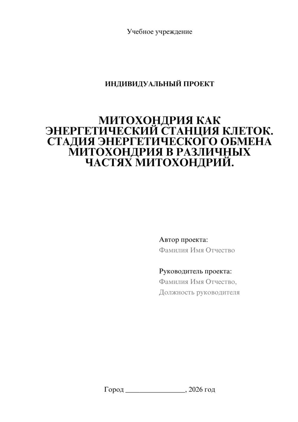 Предпросмотр проекта 1