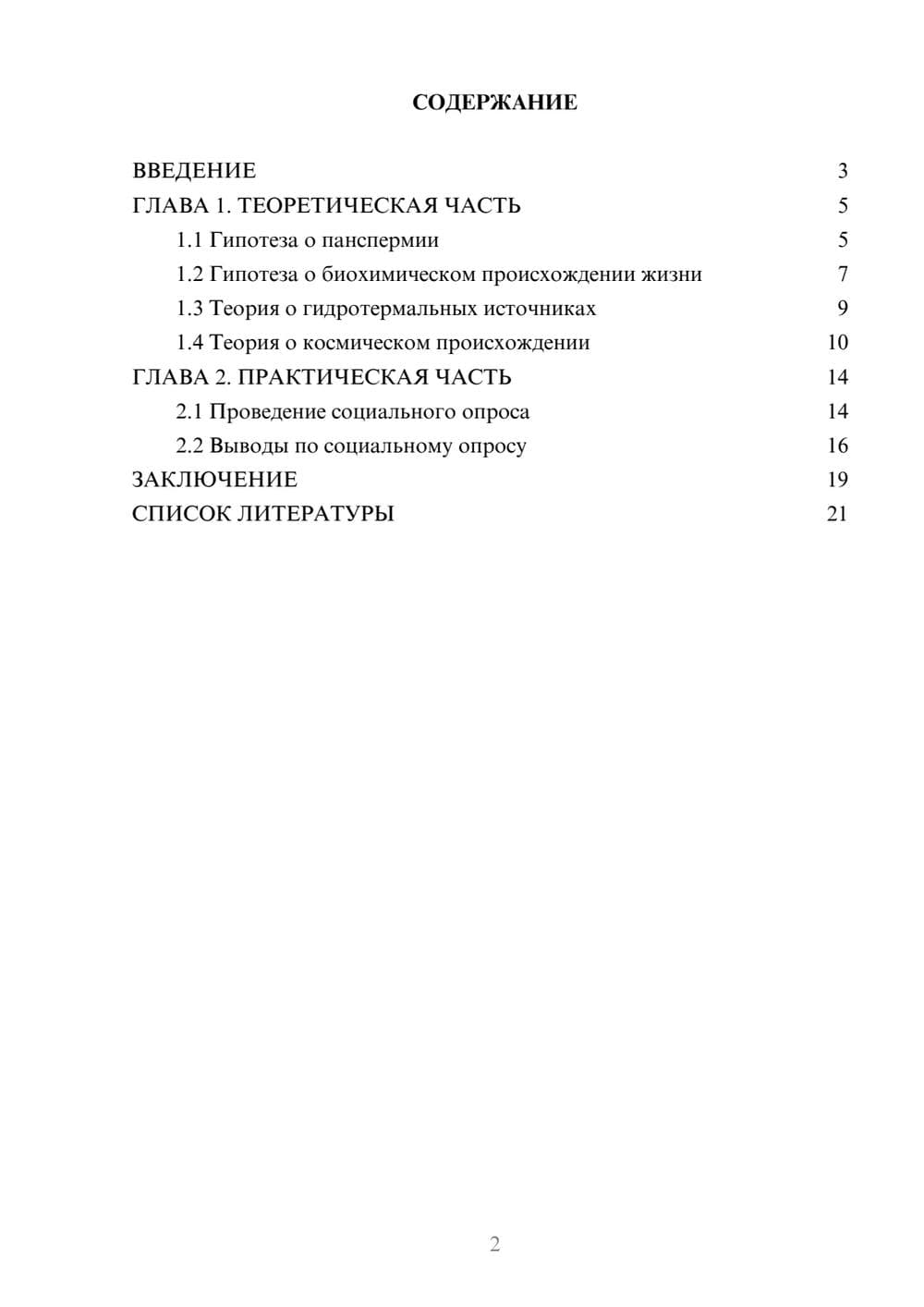 Предпросмотр проекта 2