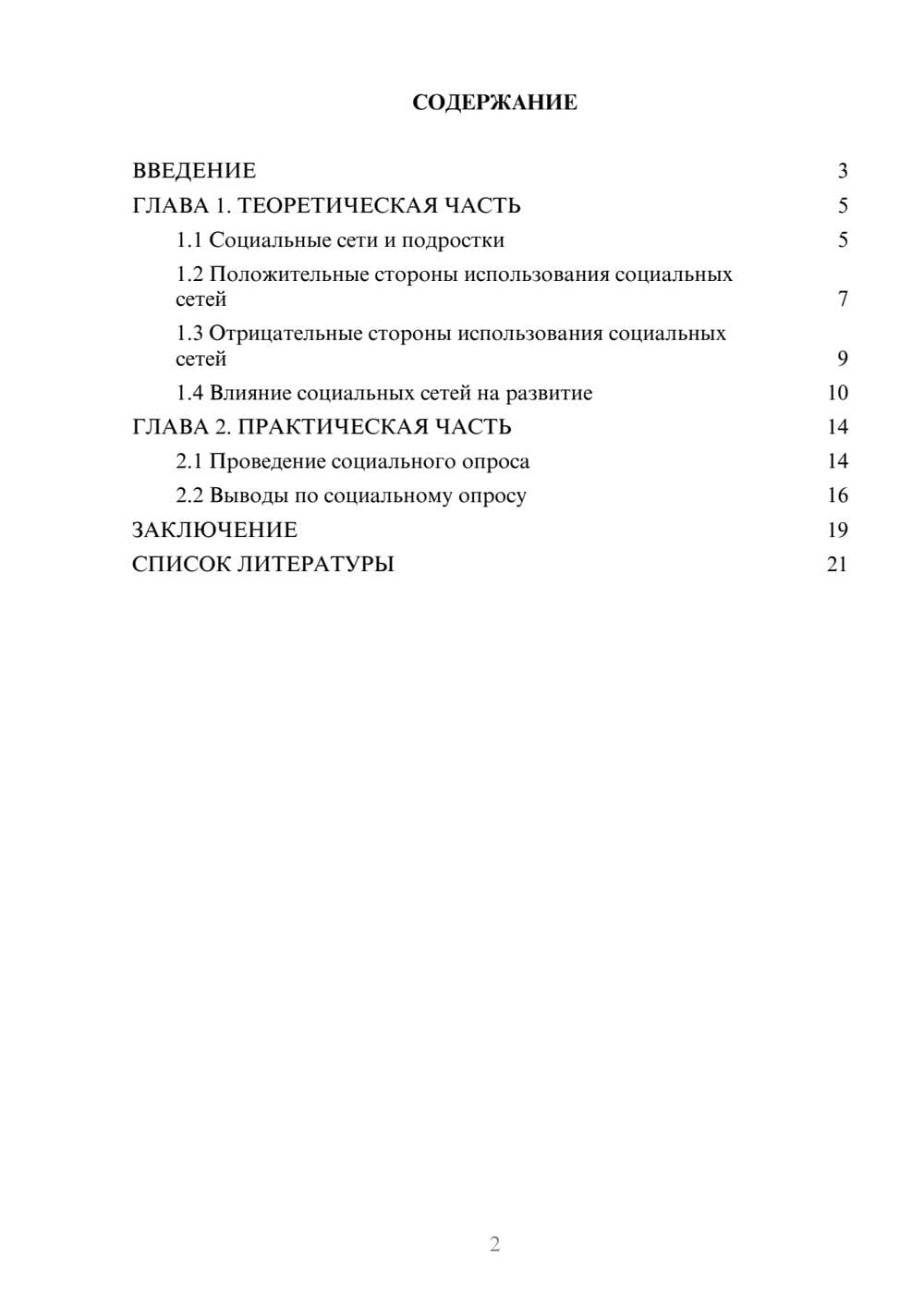 Предпросмотр проекта 2