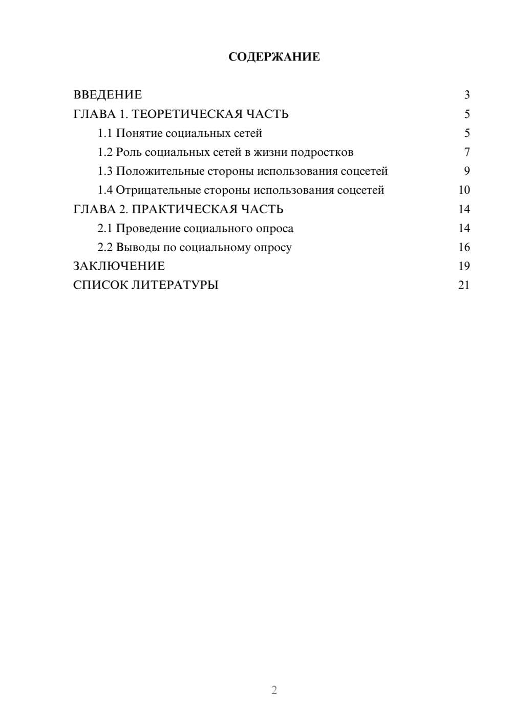 Предпросмотр проекта 2