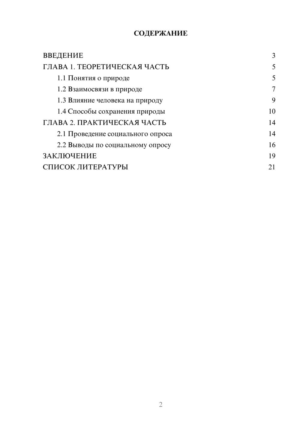 Предпросмотр проекта 2