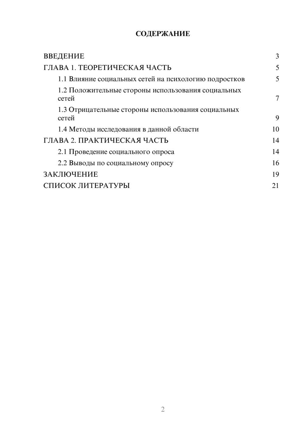 Предпросмотр проекта 2