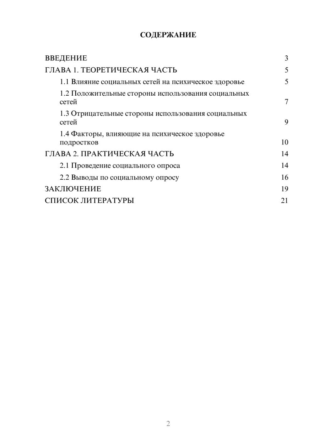 Предпросмотр проекта 2