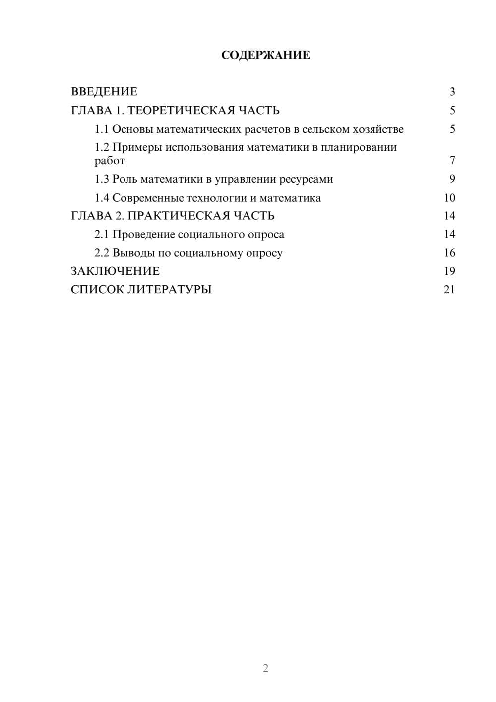 Предпросмотр проекта 2