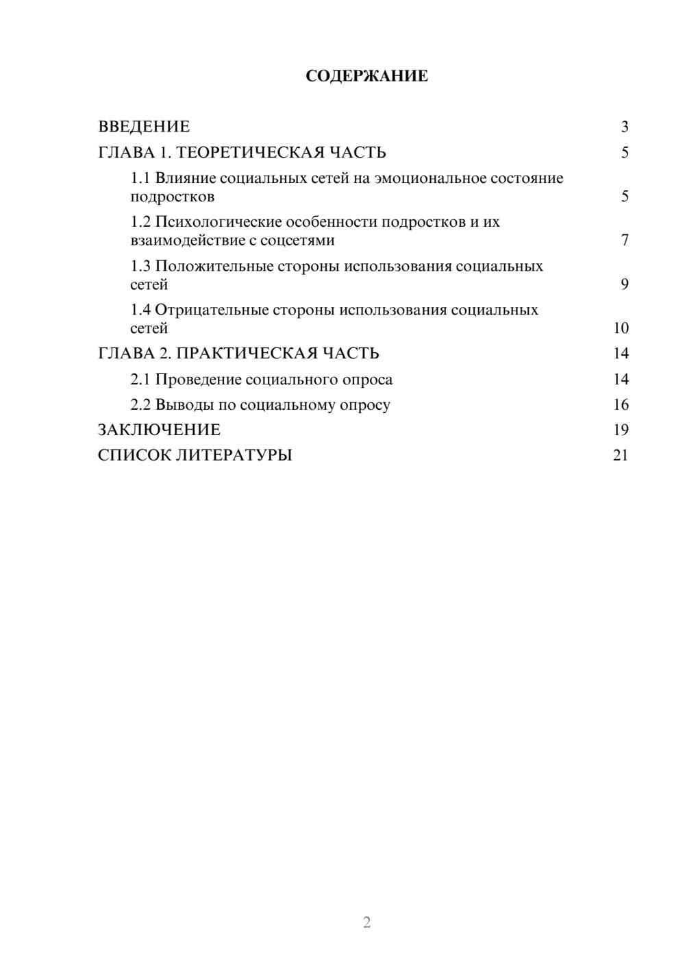 Предпросмотр проекта 2