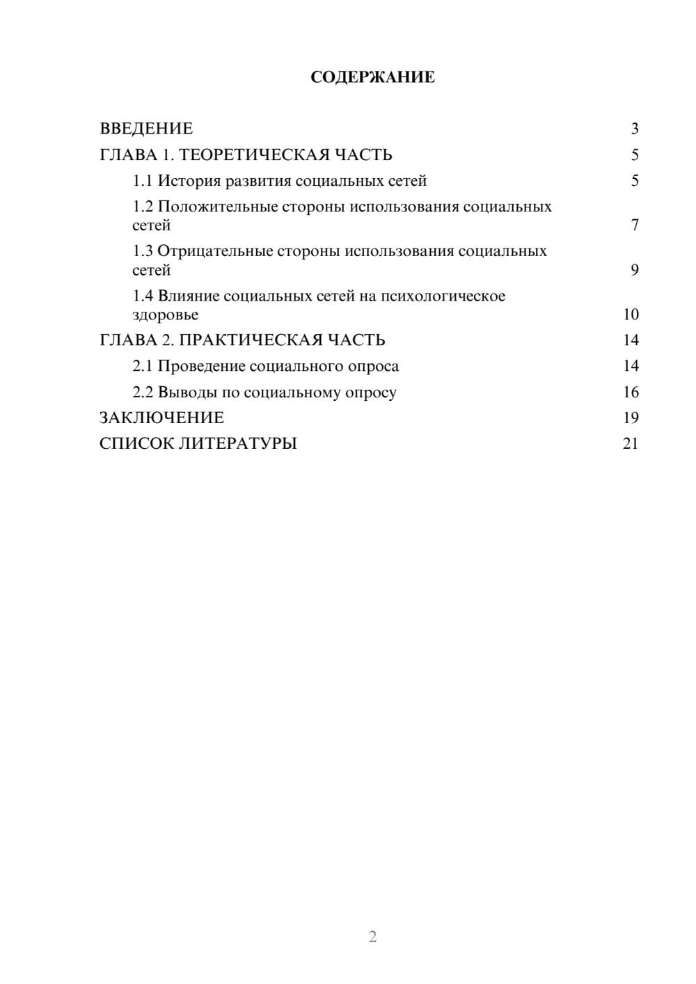 Предпросмотр проекта 2