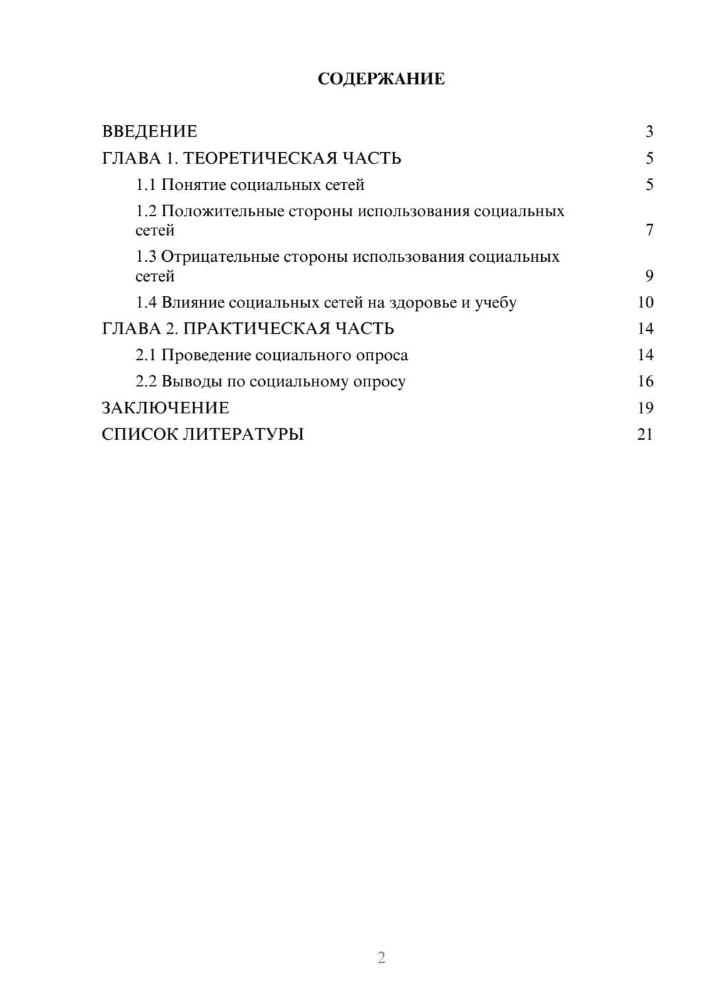 Предпросмотр проекта 2