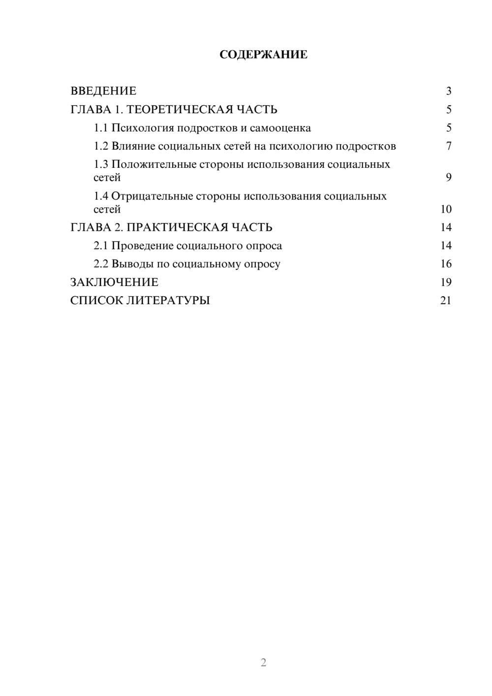 Предпросмотр проекта 2