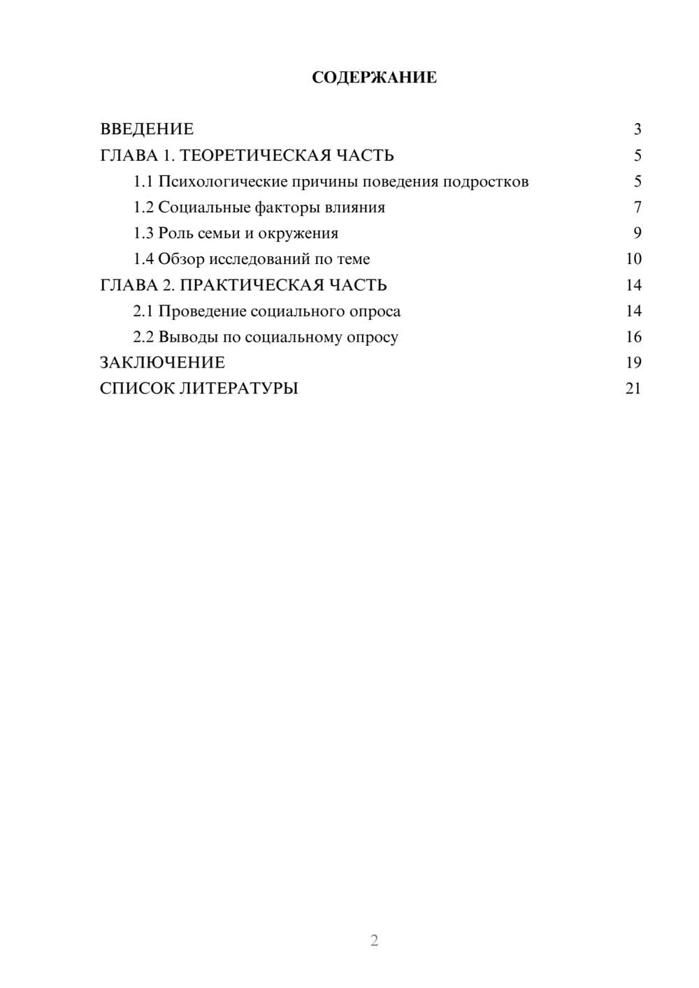 Предпросмотр проекта 2