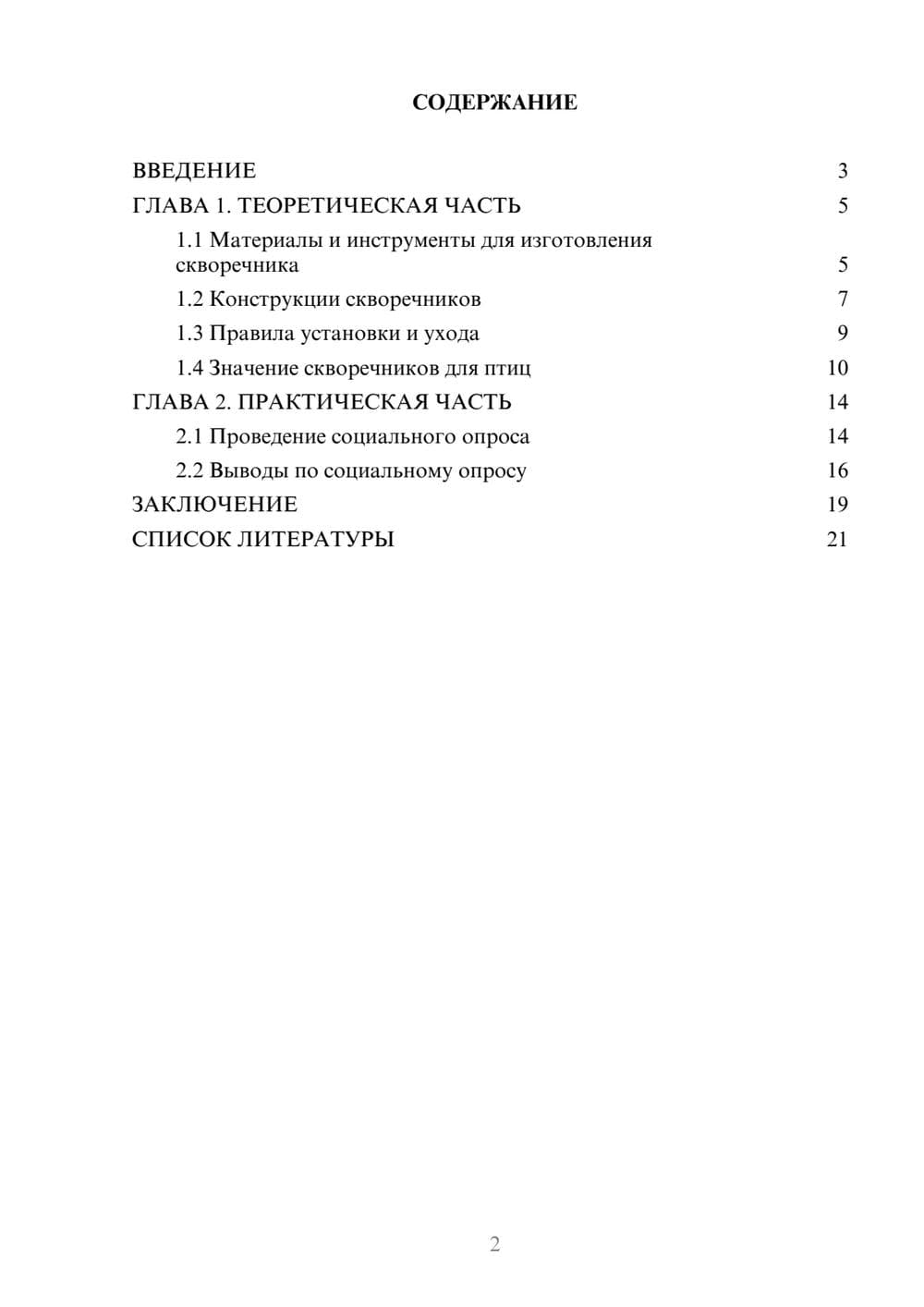 Предпросмотр проекта 2
