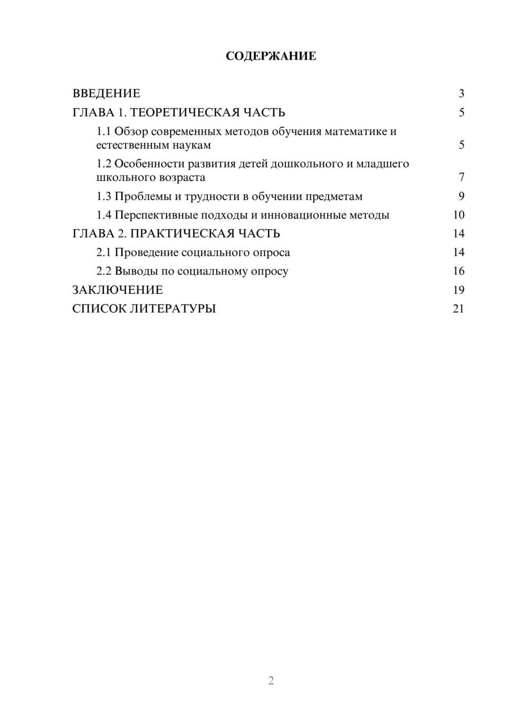 Предпросмотр проекта 2