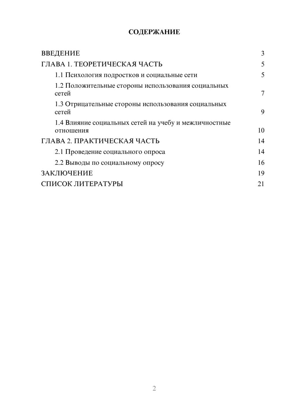 Предпросмотр проекта 2