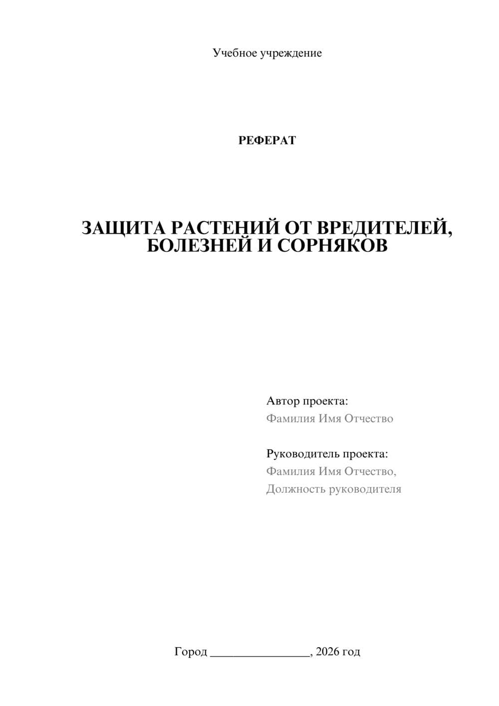 Предпросмотр проекта 1