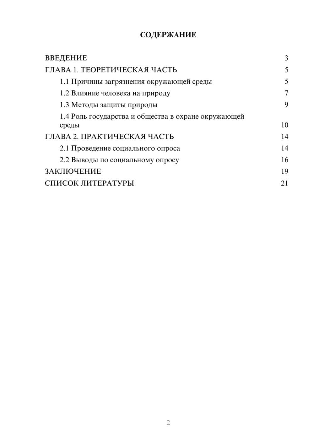 Предпросмотр проекта 2
