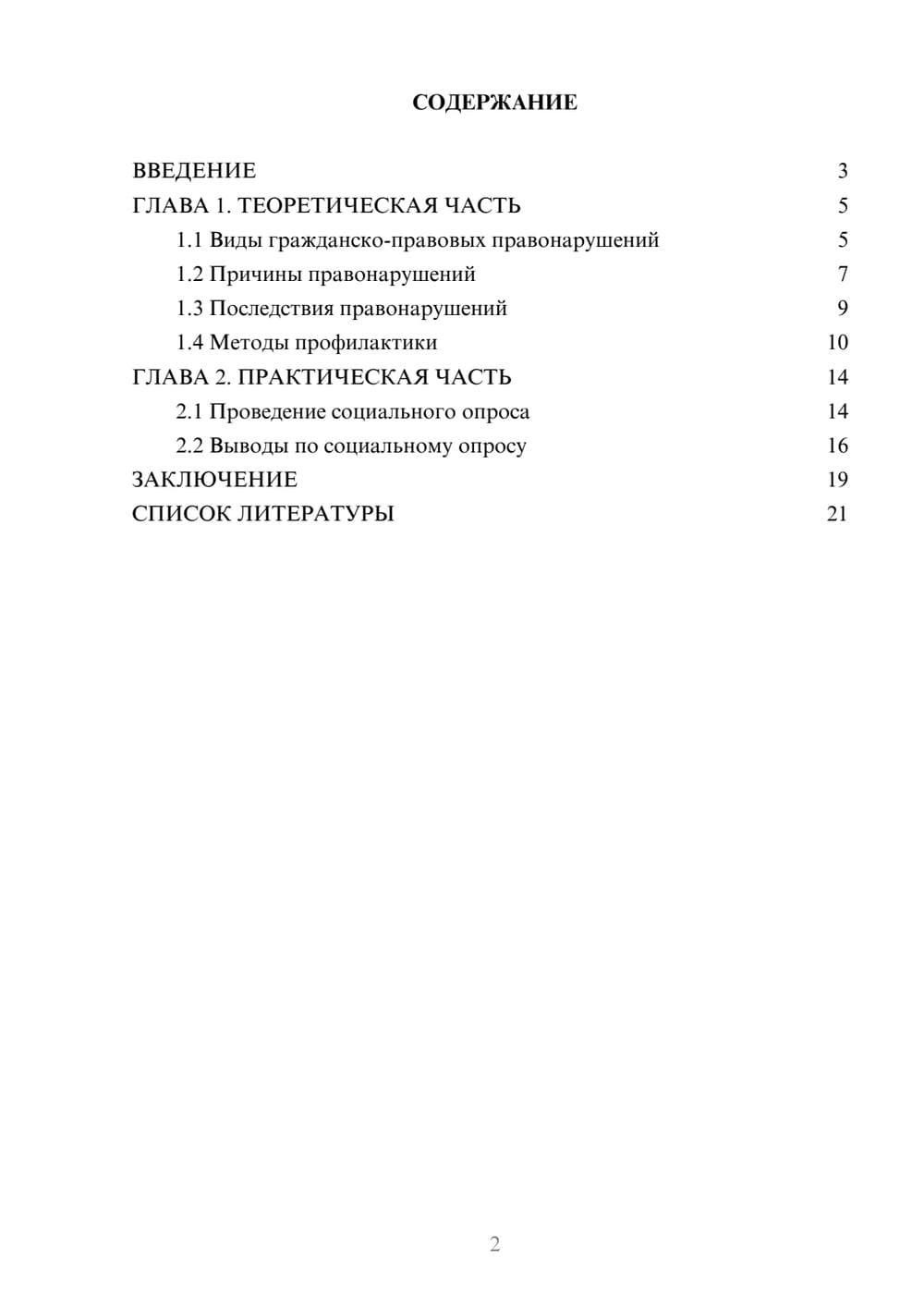 Предпросмотр проекта 2